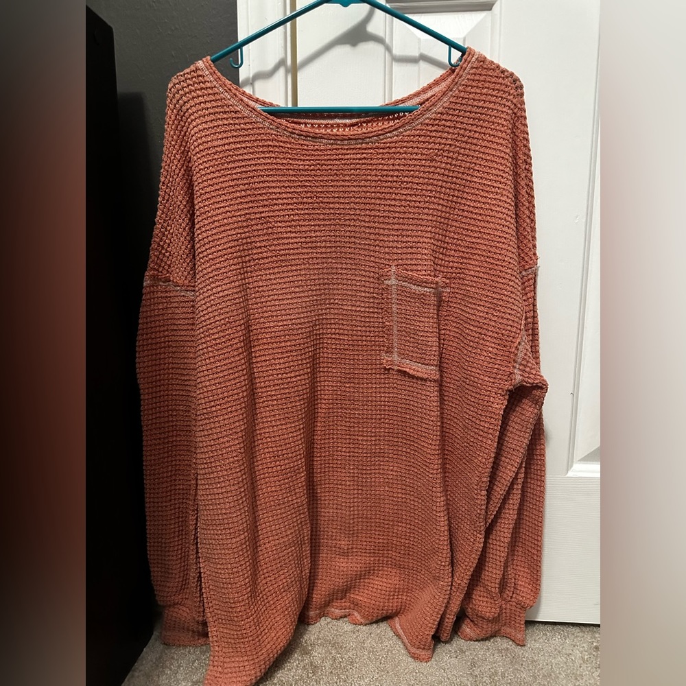 Knitter / Ribbed oversized sweater